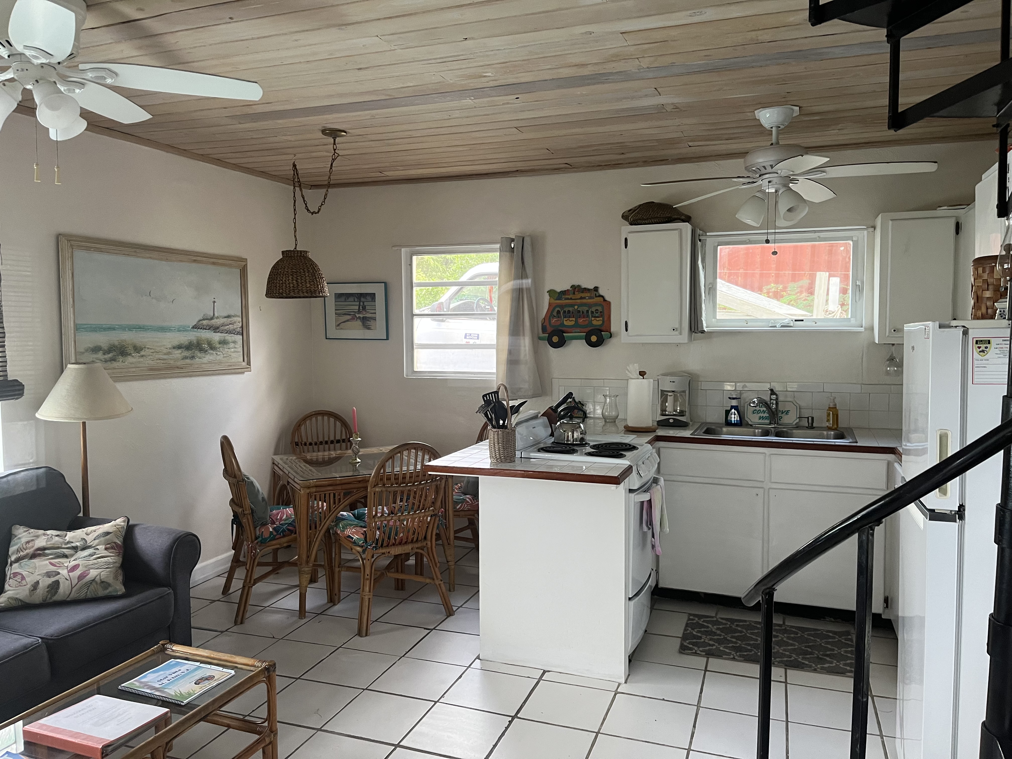 kitchen view tiny house